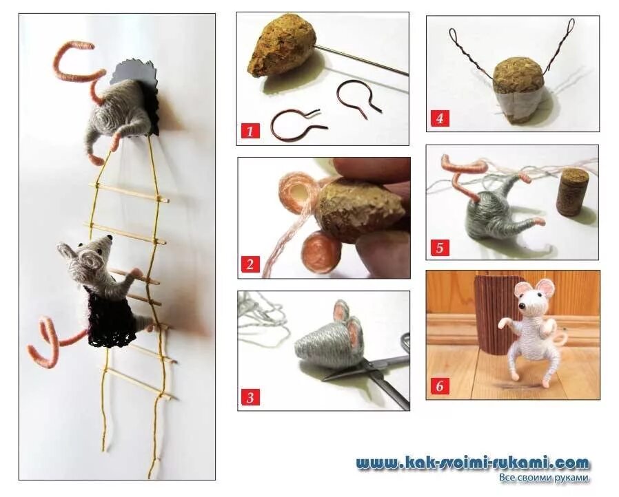 Магнит своими руками в домашних Very nice, funny magnet on the fridge with your hands - master class With Your H