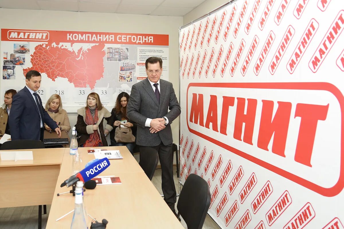 Магнит тандер фото Логистический центр торговой сети "Магнит" открылся в Астраханской области Астра