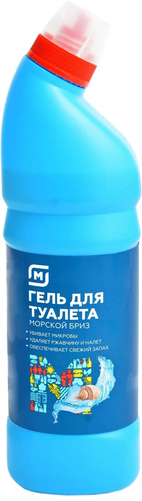 Магнит туалет фото Гель для унитаза Магнит Лимон/Морской бриз 750мл в ассортименте - в каталоге на 