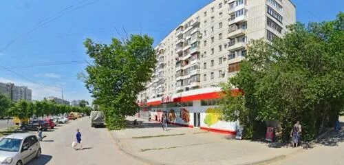 Магнит ул николая отрады 44 фото Panorama: Magnit, supermarket, Volgograd, Nikolaya Otrady Street, 1А - Yandex Ma