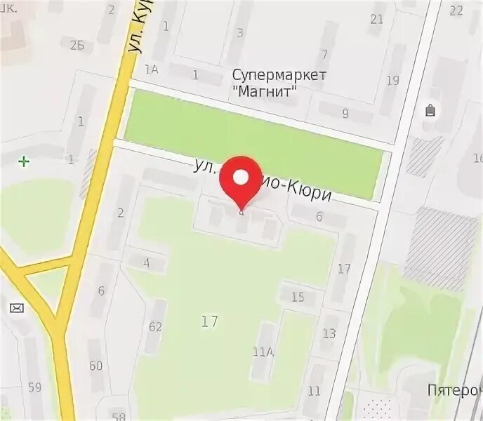 Магнит ул жолио кюри 1 фото МБДОУ детский сад № 12 "Колосок", ИНН 4025074185