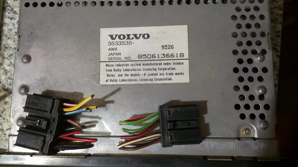 Магнитола вольво подключение Магнитола Volvo - Volvo 850, 2,3 л, 1996 года автозвук DRIVE2