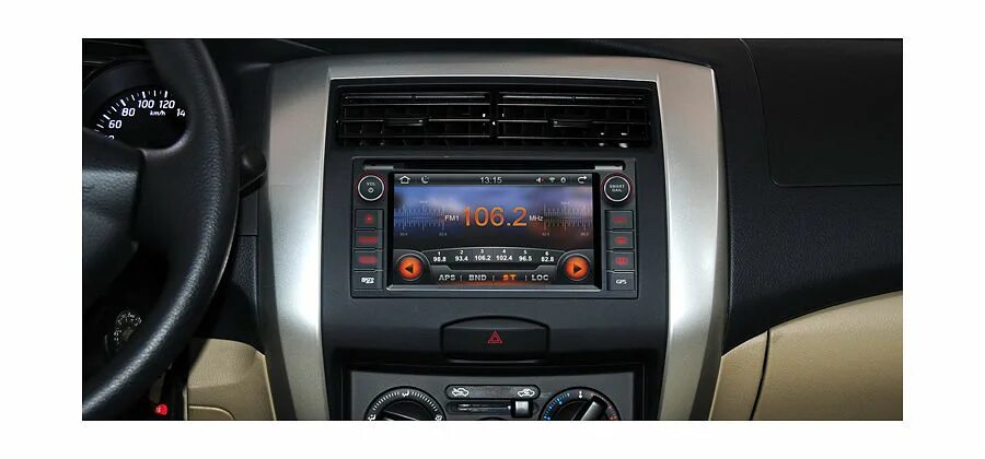 Магнитолы ниссан штатная фото Штатная магнитола Nissan Juke, Sentra, Tiida, Sylphy, March (199 x 100 мм) Ksize