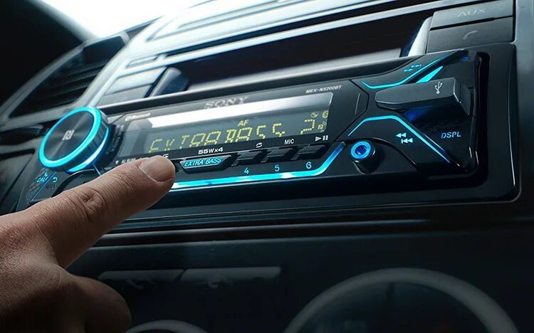 Магнитолы в авто фото Sony: новая линейка автомобильных магнитол серии MEX-N - AVREPORT.RU