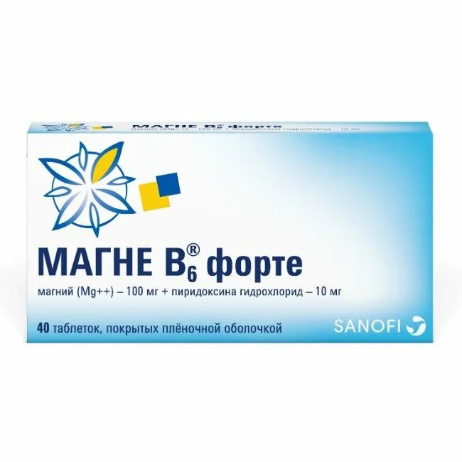 Магний в6 форте таблетки состав фото Магне В6 Форте таблетки 40 шт., цены от 810 ₽, купить в Муроме Мегаптека