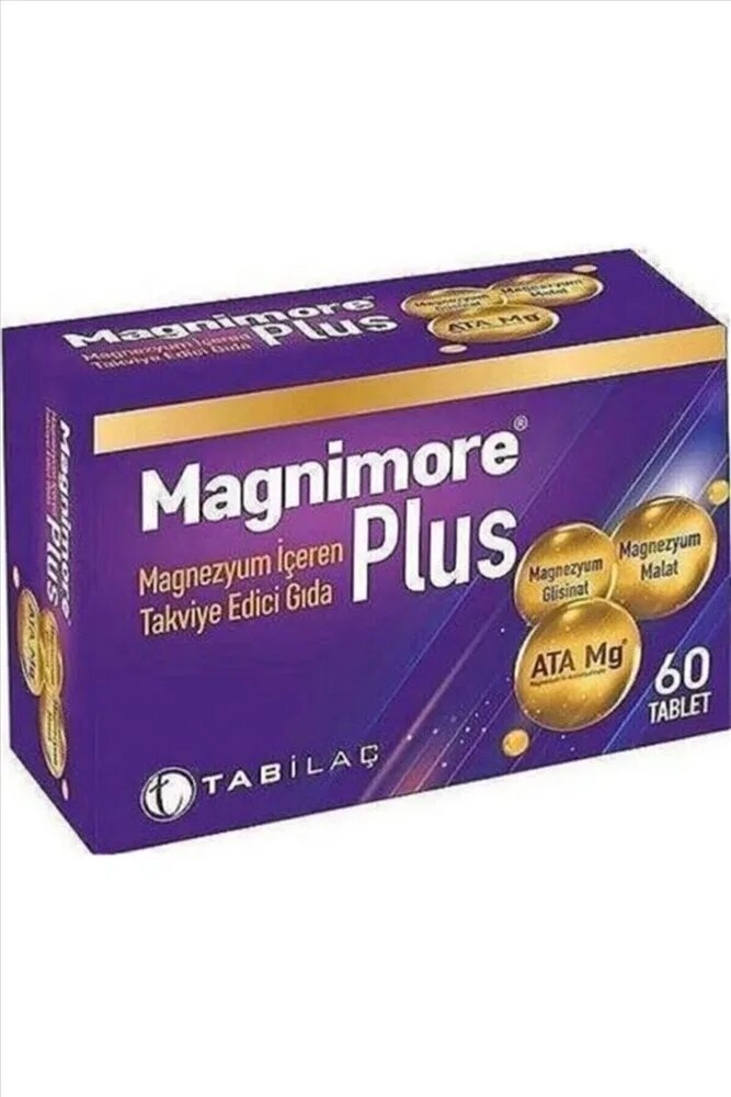Магний в6 турецкий фото Magnimore Plus 60 Tablet TYC00401831428 купить, отзывы, фото, доставка - Клуб со
