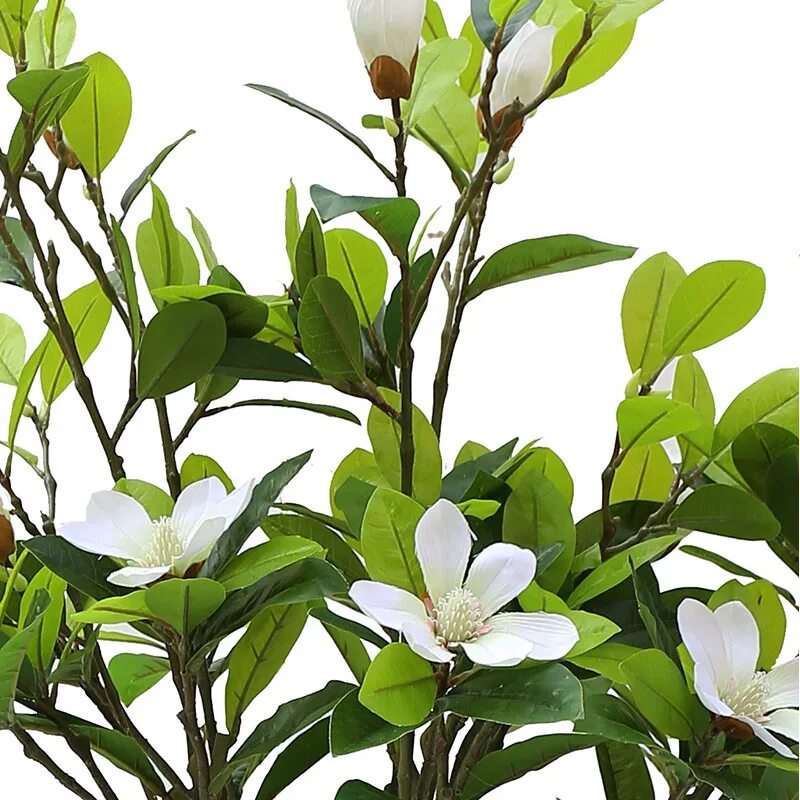 Магнолия в горшке фото 1.3 Artificial Tree Potted Plants Home Decoration Flowers - AliExpress