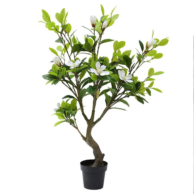 Магнолия в горшке фото 1.3 Artificial Tree Potted Plants Home Decoration Flowers - AliExpress