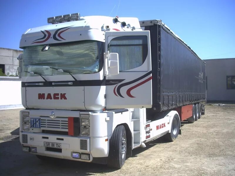 Магнум тюнинг фото Технические характеристики Renault Magnum (Рено Магнум)