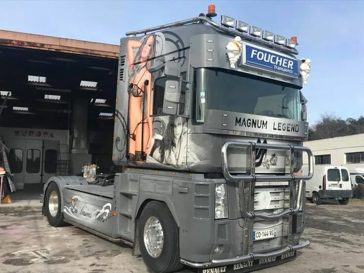 Магнум тюнинг фото Magnum Legend by Foucher Customised trucks, Show trucks, Used trucks