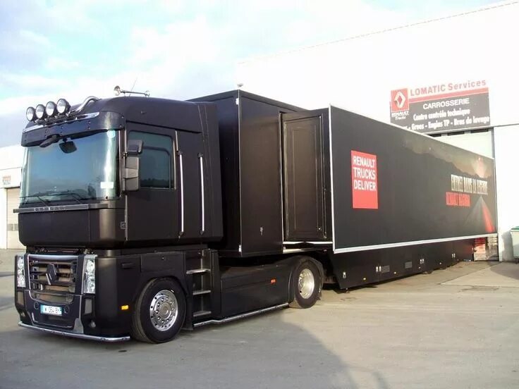 Магнум тюнинг фото RENAULT MAGNUM TRUCK Sattelzugmaschine, Spedition, Sattel