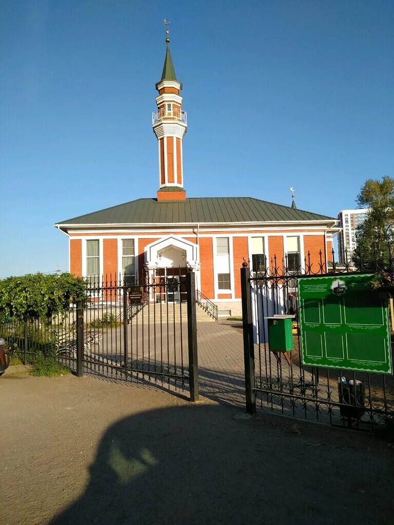 Магометанская мечеть ул карла маркса 40 фото Mosque Ametyevo, mosque, City of Kazan, zhiloy massiv Ametyevo, Dachnaya ulitsa,