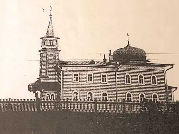 Магометанская мечеть ул карла маркса 40 фото Магометанская мечеть. Фотография из альбома Архангельск тогда и сейчас - 39 из 8