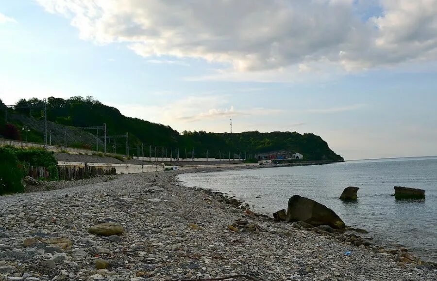 Магри фото поселка и пляжа Магри (Сочи) - отели и путешествия