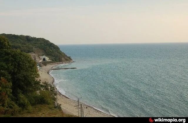 Магри фото поселка и пляжа Бухта Магри