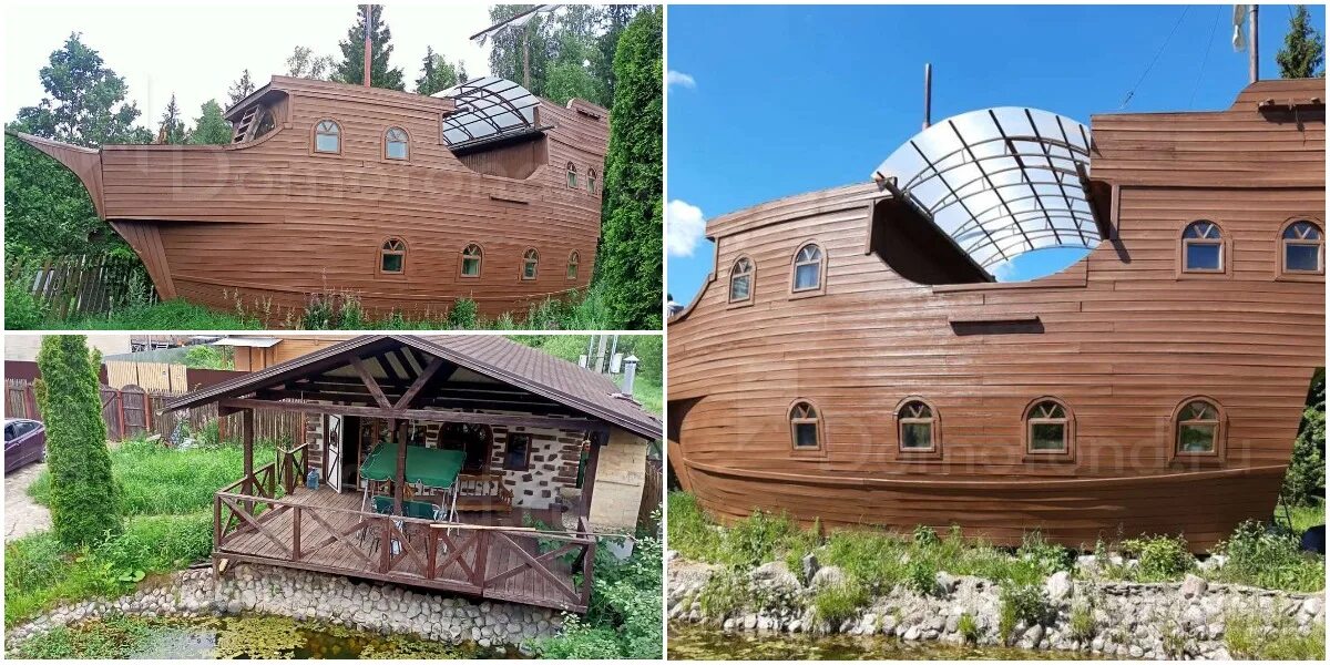 Махачкала дом корабль фото В Подмосковье продается дом-корабль за 3,5 миллиона рублей - Интересное в сети! 