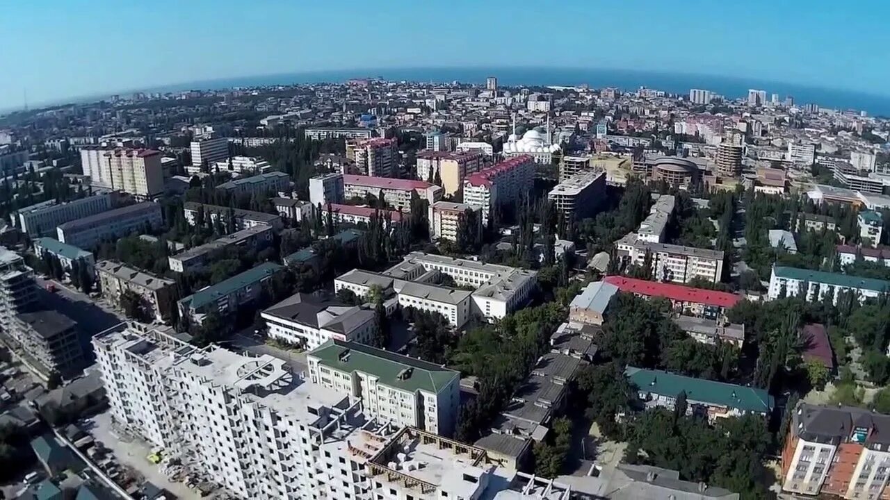 Махачкала фото сверху Махачкала