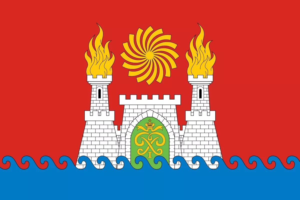 Махачкала нарисовать фото Флаг Махачкалы - Википедия