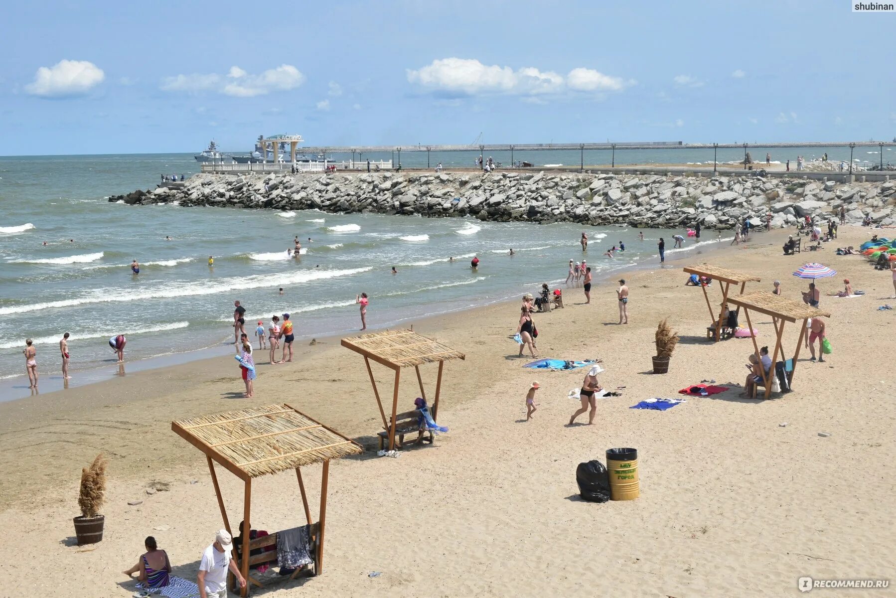 Махачкала отдых на море фото Набережная Каспийска, Каспийск - "Лучшая набережная в Дагестане из тех, что мы с