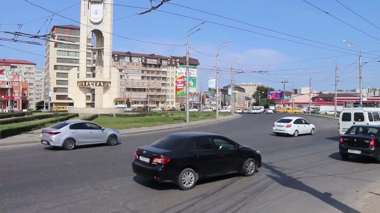 Махачкала троллейбусное кольцо фото Троллейбусное кольцо. Проспект Шамиля. Махачкала. - YouTube