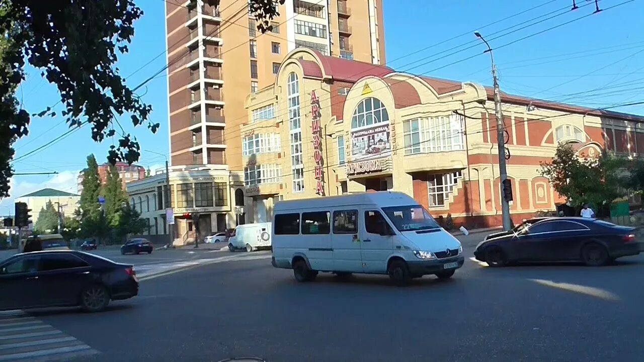 Махачкала улица центральный фото и координаты Улица Гамидова (Кирова). Махачкала. - YouTube
