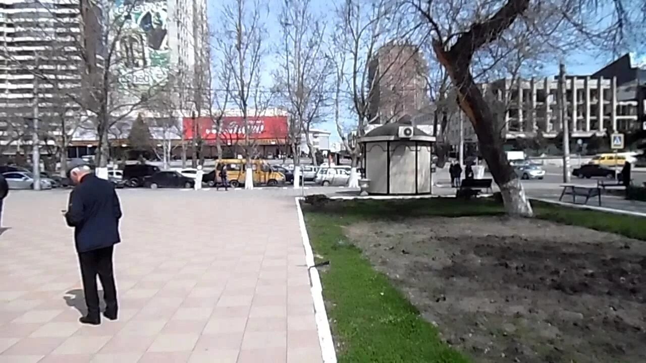 Махачкала весной фото Центр города(МАХАЧКАЛА) - YouTube