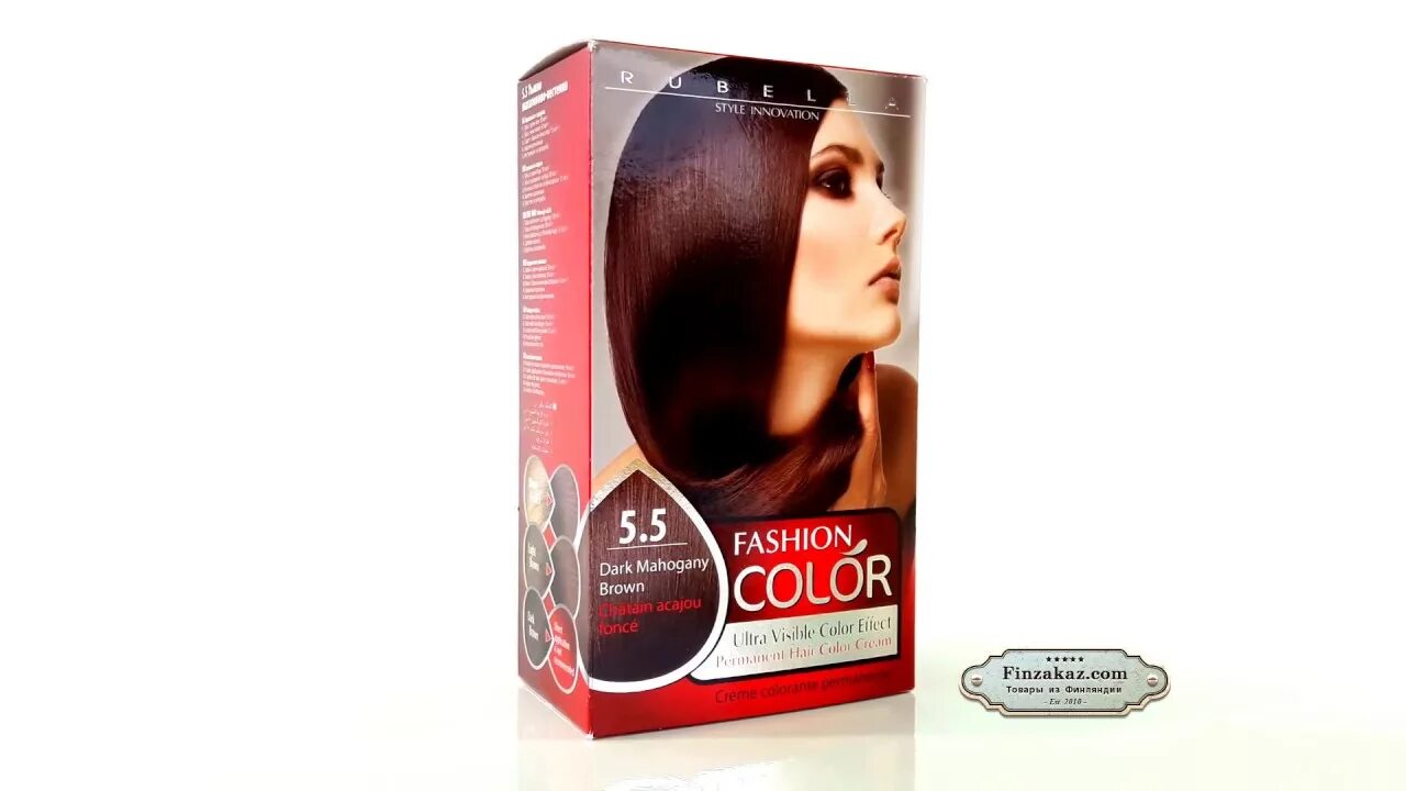 Махагон краска для волос какой цвет фото Краска для волос Fashion Color ( Махагон ) - YouTube