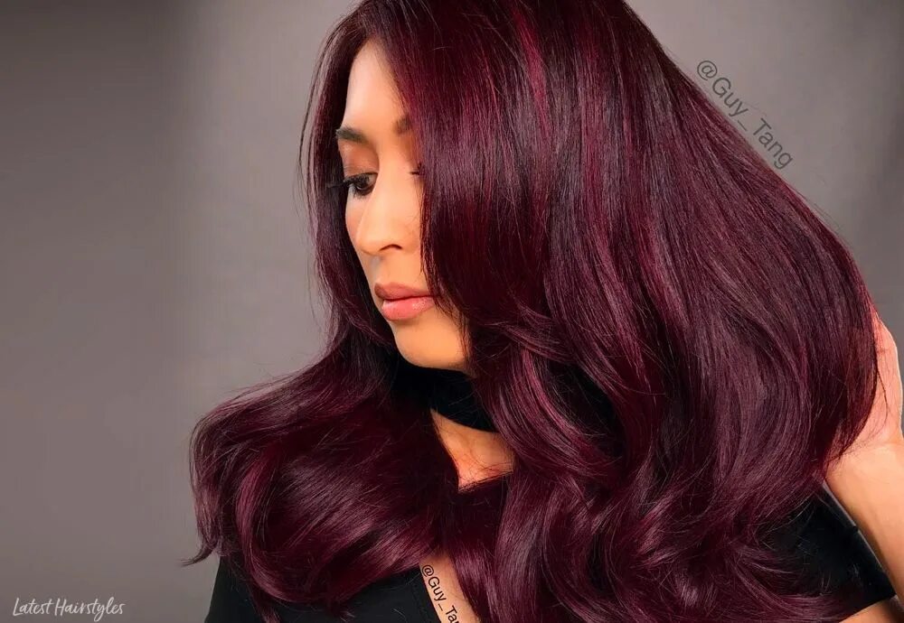 Махагон краска для волос какой цвет фото Mahogany Hair Dye Highlights Mahogany hair, Hair color shades, Mahogany hair dye