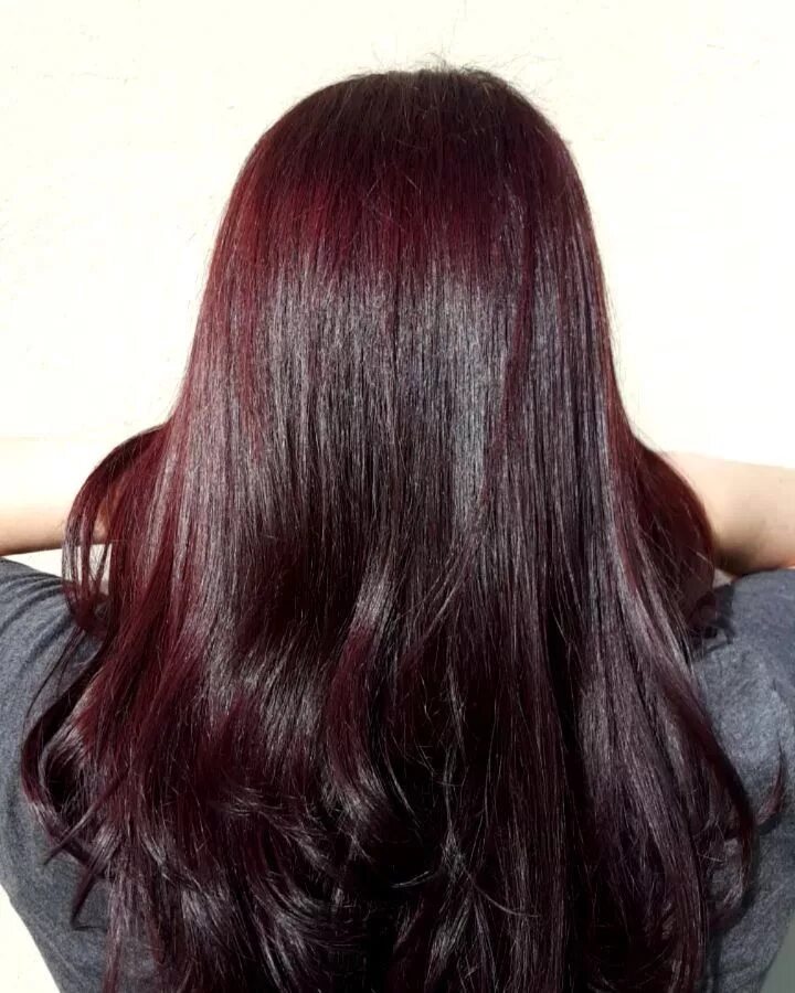 Махагон цвет волос фото краска Would you Try Mulled Wine Hair?...x Wine hair, Wine hair color, Winter hair colo