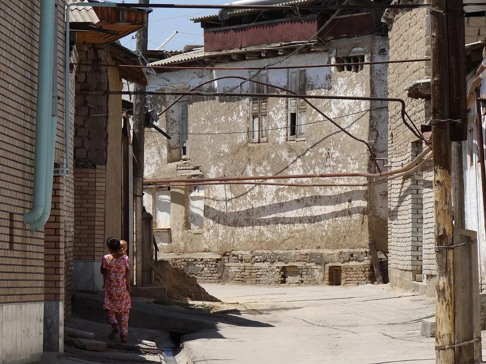 Махалля восточная ул 11 фото Файл:Old City (Jewish Quarter) Street Scene - Samarkand - Uzbekistan - 02 (74886
