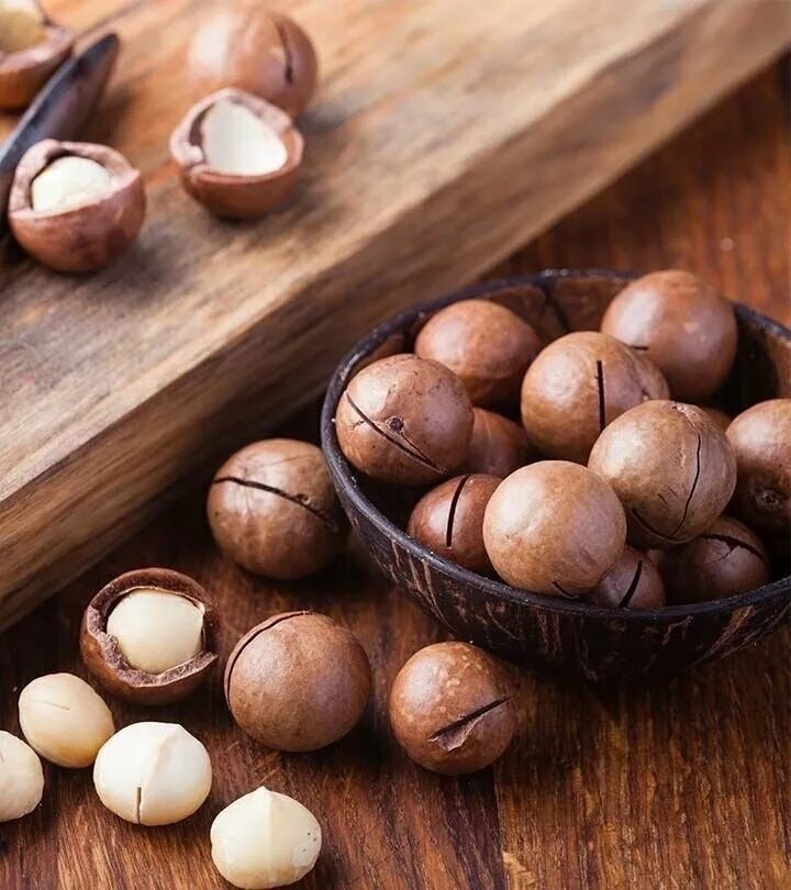 Макадамия орех полезные фото Макадамия орех (Macadamia) 250 грамм в скорлупе, Китай - купить в интернет-магаз