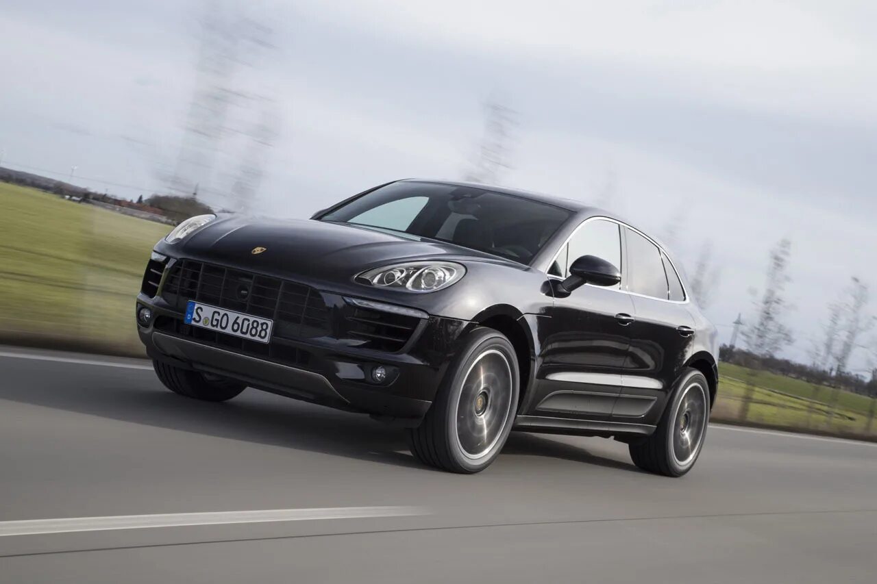 Макан черно белое фото Porsche Macan (presentación) (43/92)