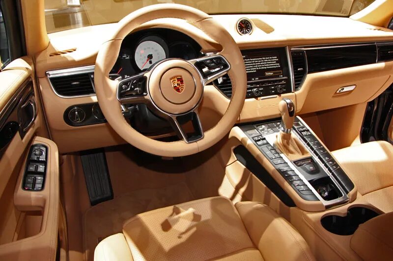Макан салон фото фото Porsche Macan Порше Макан 2014 год - экстерьер, интерьер (салон)