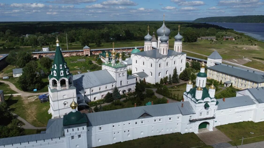Макарьево нижегородская область фото Троицкий Макариев Желтоводский монастырь. Церковь Михаила Архангела, Макарьево (