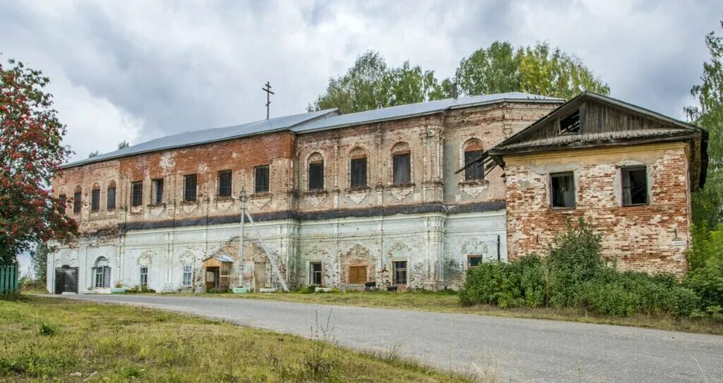 Макарьевская макарьевская ул 4 село макарье фото Церковь Введения во храм Пресвятой Богородицы, православный храм, Набережная ул.