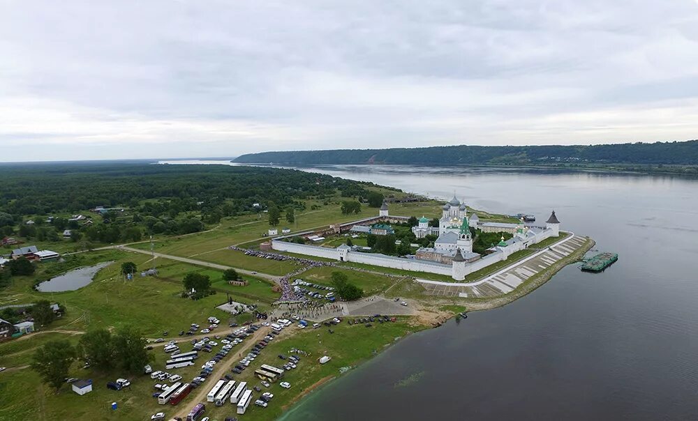 Макарьевская макарьевская ул 4 село макарье фото Лысковская епархия " 7 августа 2017 г. в Макарьевском монастыре прошли торжества