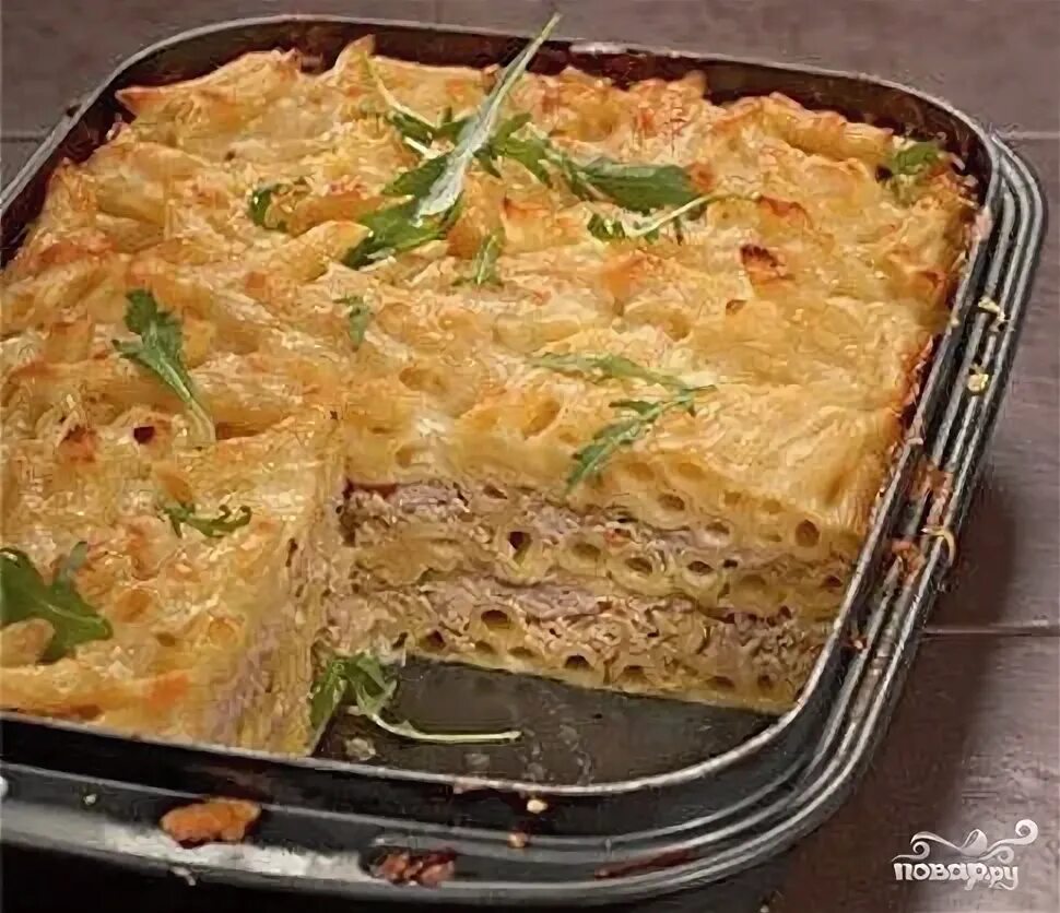 Макаронная запеканка в духовке фото Макаронная запеканка с фаршем - пошаговый рецепт с фото на Повар.ру