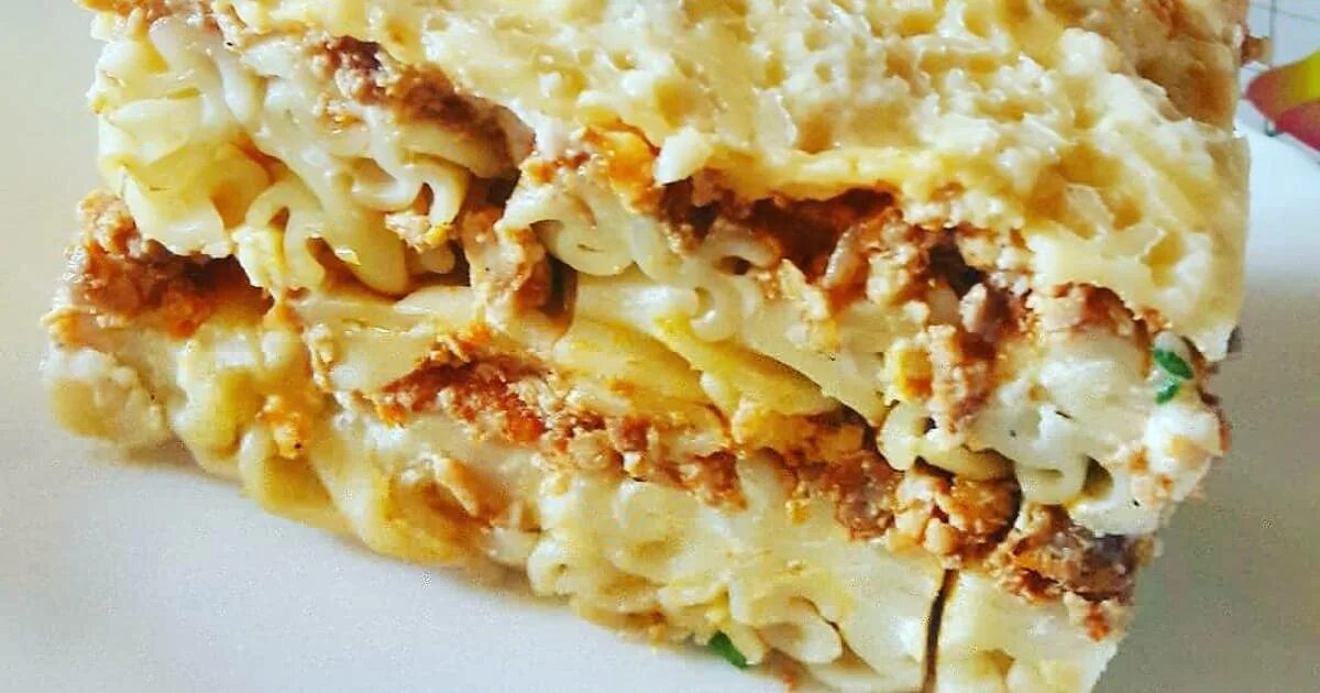 Макаронная запеканка в духовке фото Запеканка из макарон и фарша "А-ля лазанья" - покроковий рецепт з фото. Автор ре