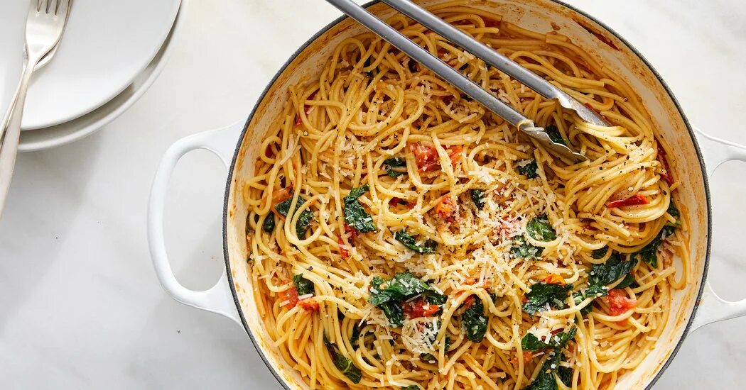 Макаронные блюда с фото A Pasta That’s Perfect for Easy Cleanup - The New York Times