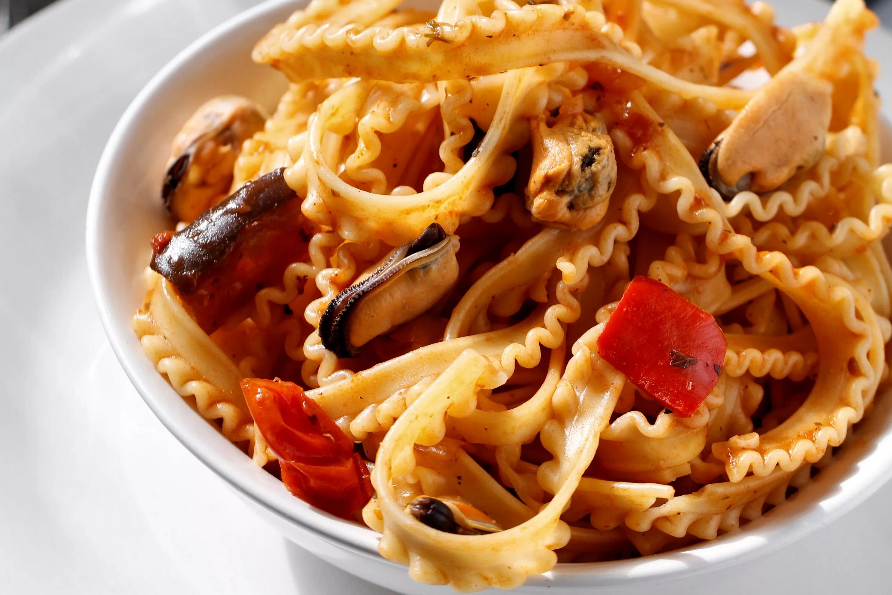 Макаронные блюда с фото Download Bowl of Italian Pasta Royalty Free Stock Photo and Image