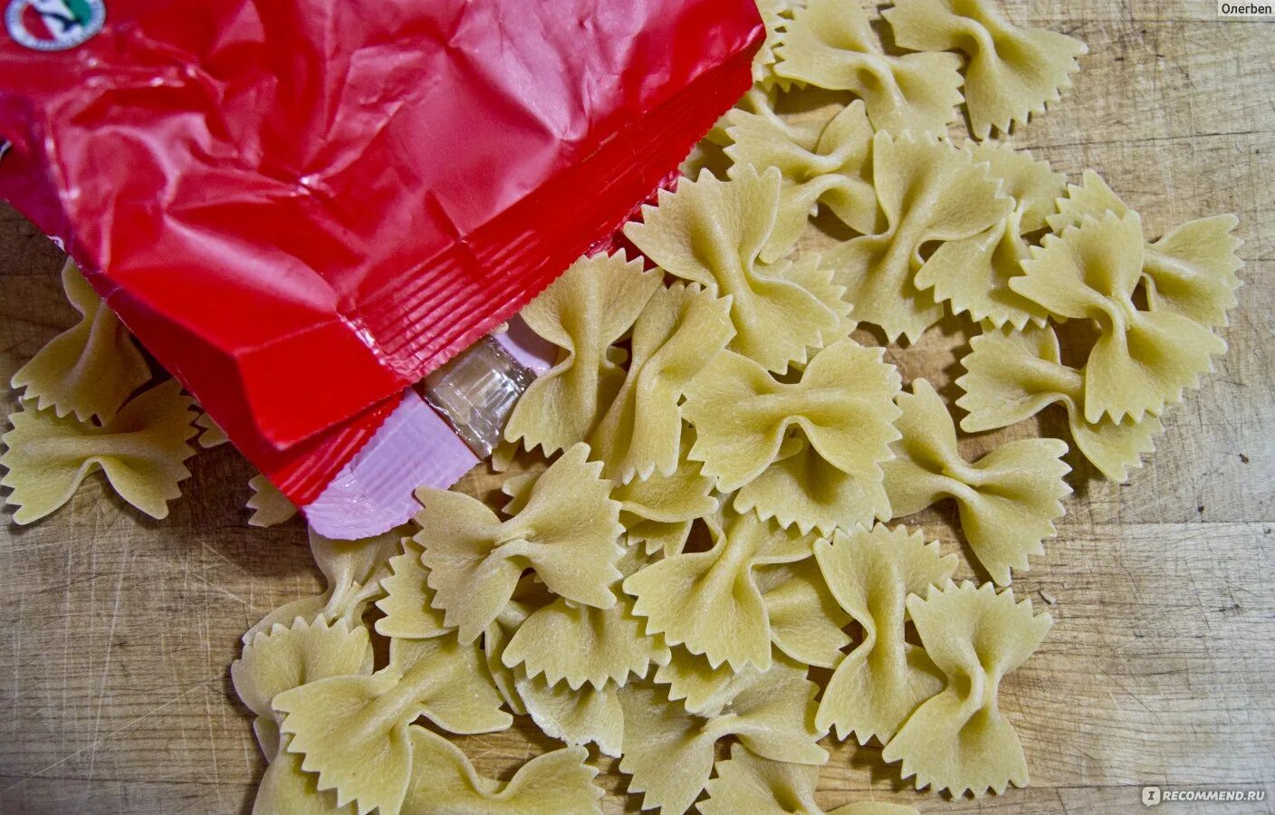 Макароны бабочки фото Макаронные изделия Borges Farfalle - "Макароны Borges. Вкусно есть. + Рецепт Мак