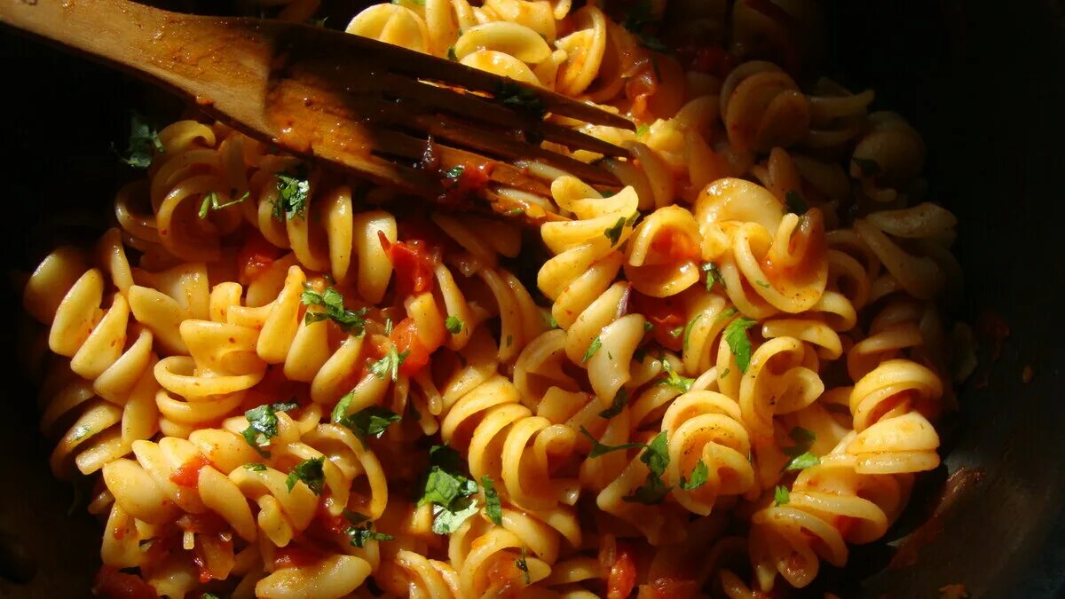 Макароны без мяса рецепты с фото НЕобычный гарнир из макарон или бюджетная паста итальяно Просто о вкусном Дзен