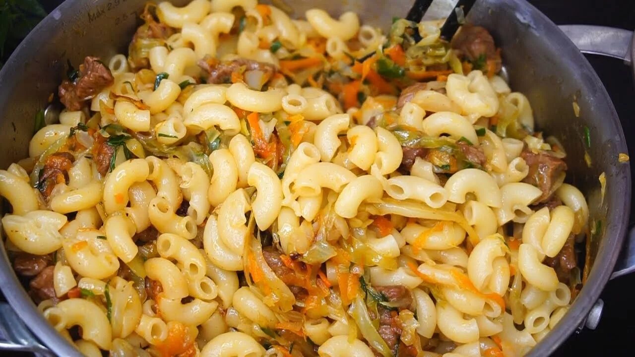 Макароны без мяса рецепты с фото Даже не думала, что так макароны мало кто готовит! - YouTube