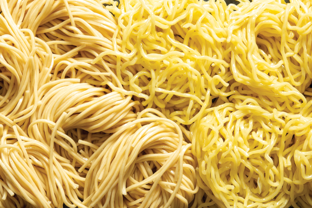 Макароны быстрого приготовления фото Ramen Noodles & Toppings - Nugget Markets
