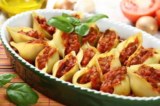 Макароны фаршированные фаршем фото рецепт Фаршированные макароны: пошаговые рецепты приготовления