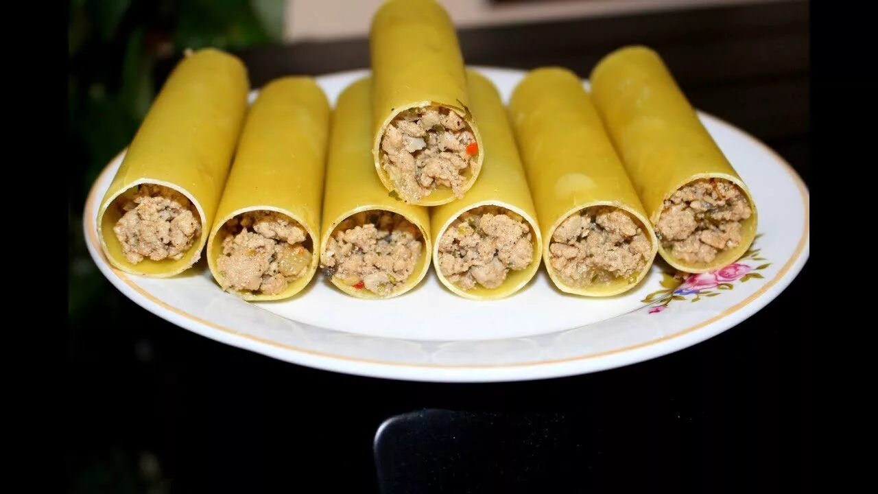 Макароны фаршированные фаршем фото рецепт КАННЕЛЛОНИ В ДУХОВКЕ С ФАРШЕМ СО СМЕТАНКОЙ И СЫРОМ, РЕЦЕПТЫ ПРИГОТОВЛЕНИЯ КАННЕЛ