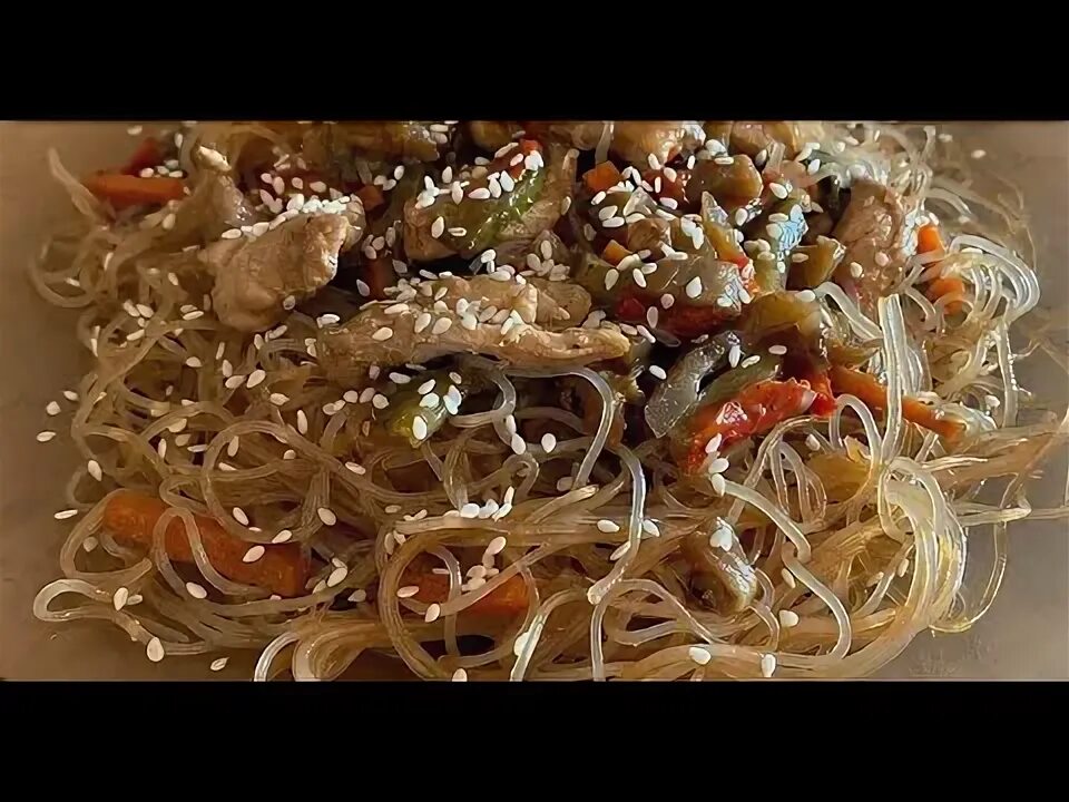 Макароны фунчоза рецепты приготовления с фото ФУНЧОЗА С КУРИЦЕЙ. ОЧЕНЬ ВКУСНЫЙ рецепт ФУНЧОЗЫ С КУРИЦЕЙ И ОВОЩАМИ. - YouTube