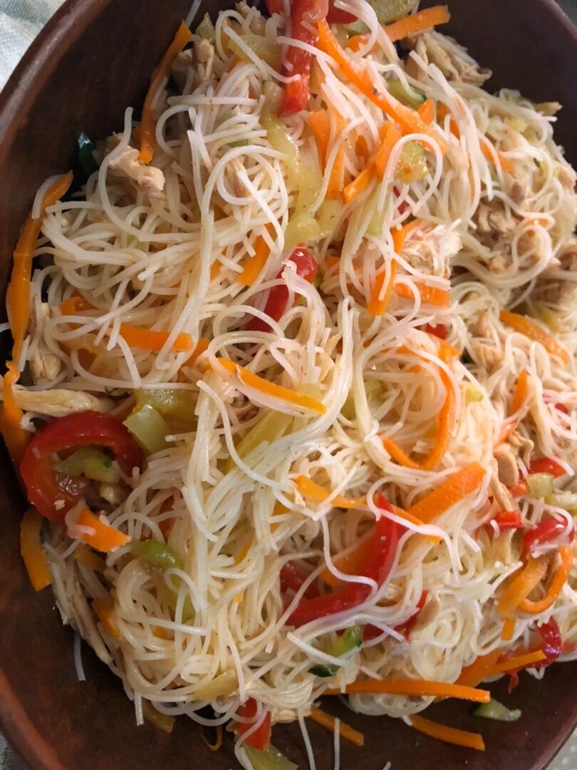 Макароны фунчоза рецепты приготовления с фото Фунчоза с копченой курицей фото - Тоши Суши