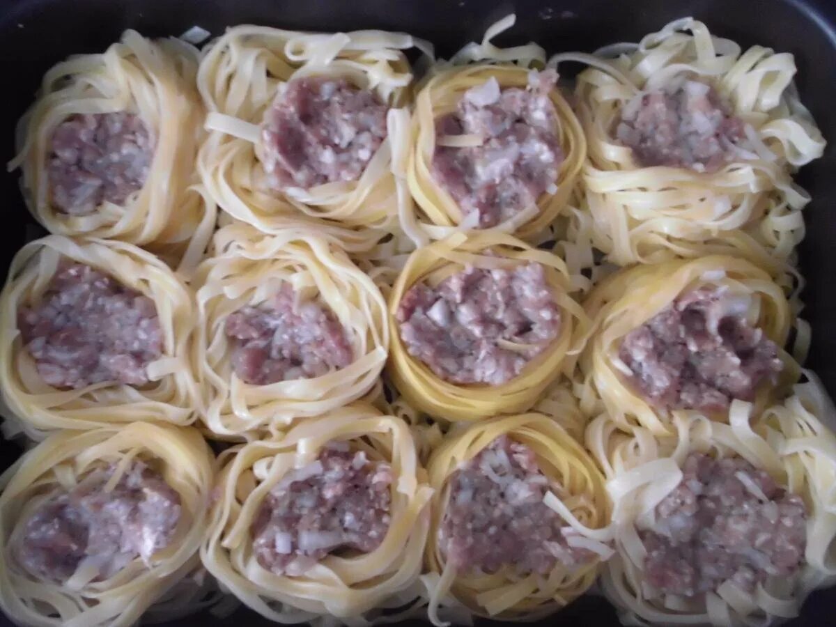 Макароны гнезда рецепты приготовления с фото Как приготовить гнезда фото рецепт
