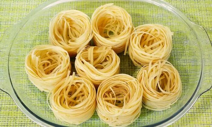 Макароны гнезда рецепты приготовления с фото Гнезда из спагетти" Вкусно едим! Дзен
